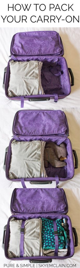 How to Pack Your Carry-On: Never pay for checked baggage again! Pack everything you need for any trip into a carry on!